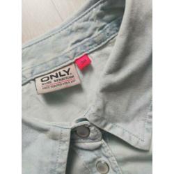 Spijker blouse Only maat 38