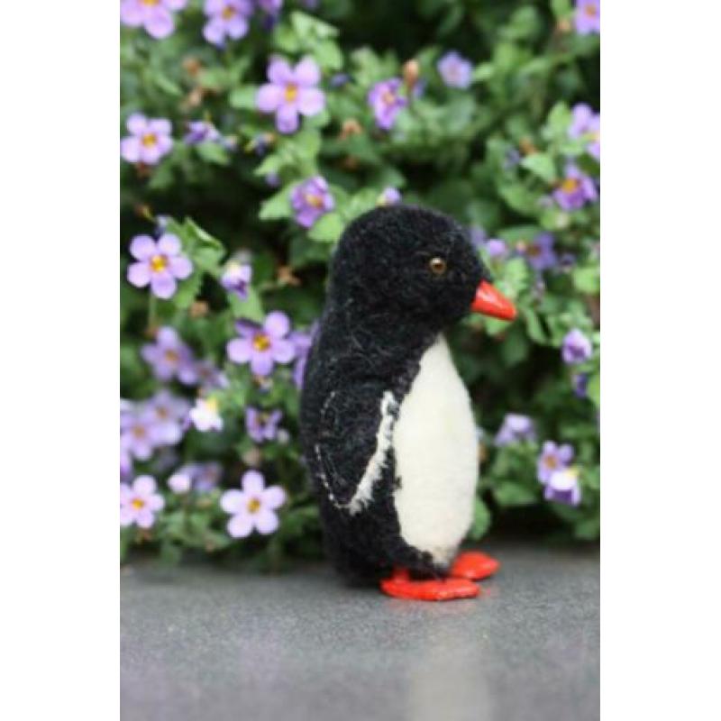 Zeer mooie Steiff miniatuur pinguin