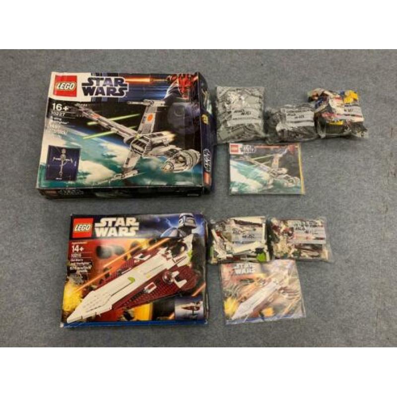 Lego UCS Star Wars 10227 B-Wing & 10215 Obi Wan Starfighter