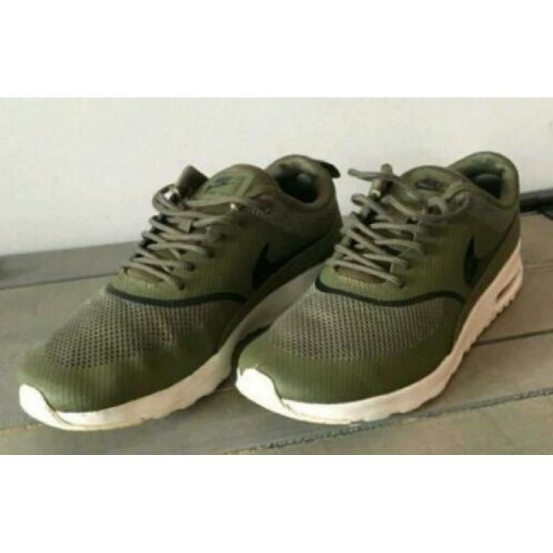 Nike groen 38,5 in zeer goede staat sneakers