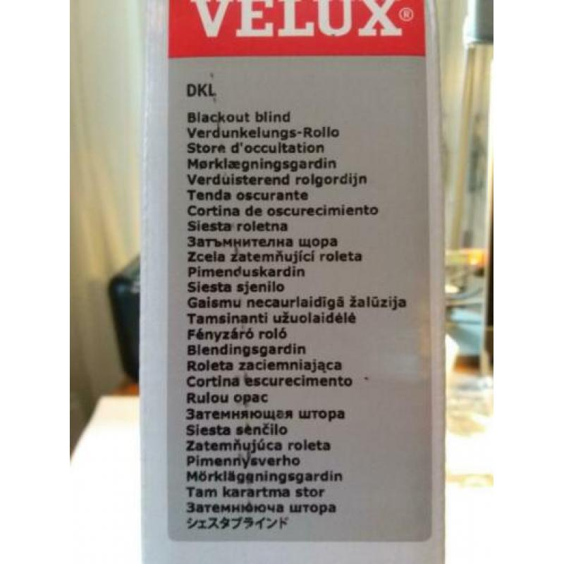 Velux verduisterend rolgordijn