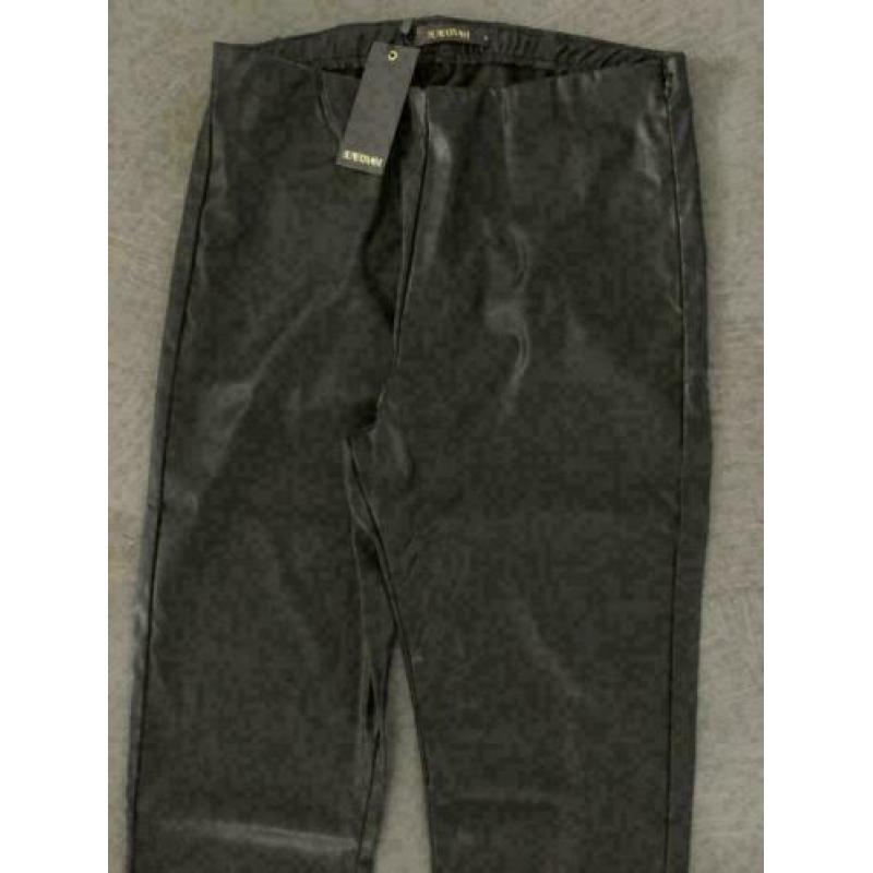 Ba1248 Nieuw: SuperTrash: imitatie-leren broek Maat 30=M=40