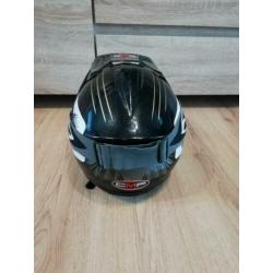 Cross helm met motocross bril xl