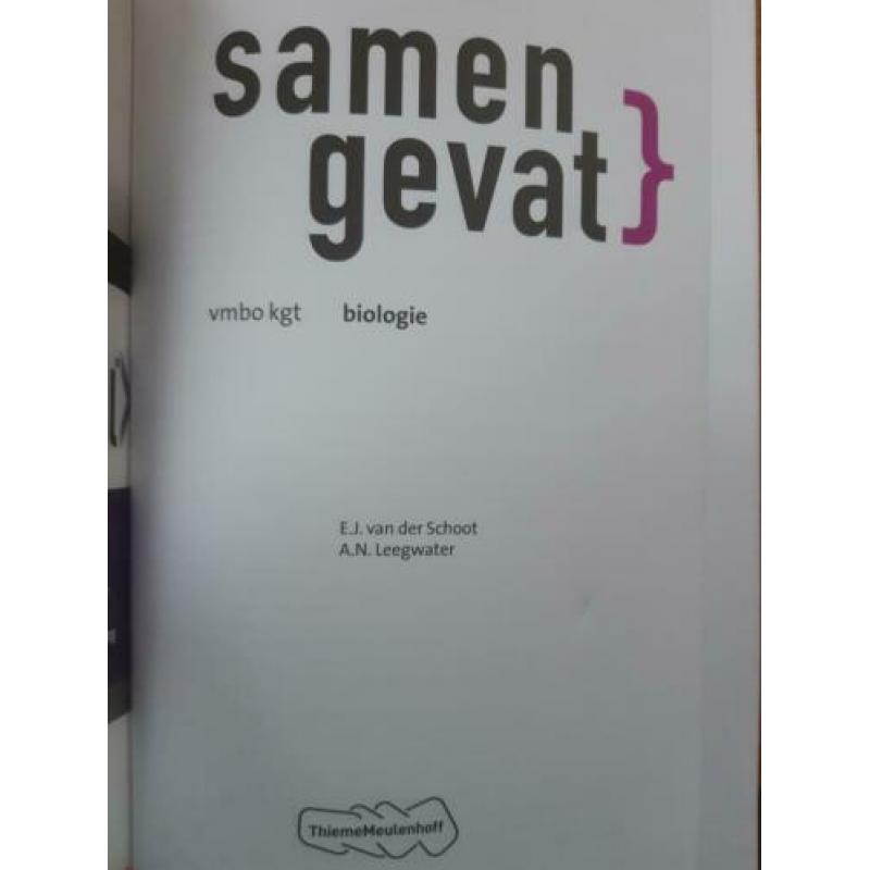 Samengevat Biologie VMBO