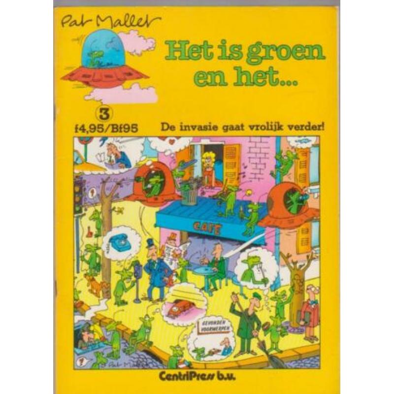 Pat Mallet Het is groen en het .... 1 t/m 4