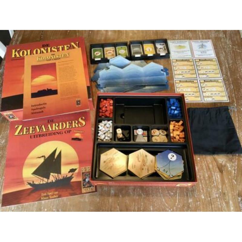 Kolonisten van Catan met uitbreiding Zeevaarders