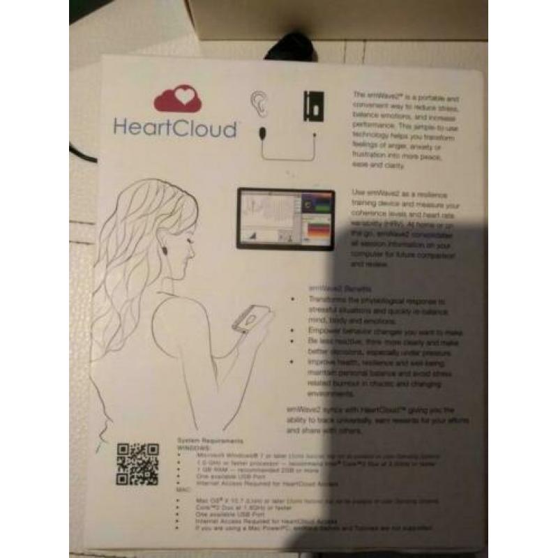 HearthMath, emWave2, in uitmuntende staat.