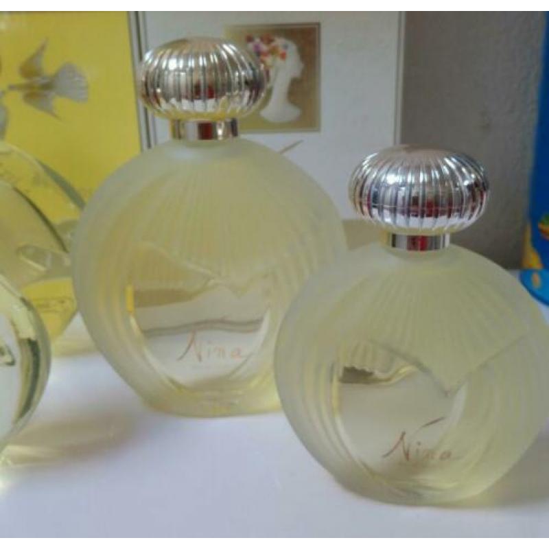 Nina Ricci factice flessen decoratie parfumfles