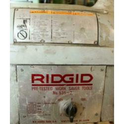 draadsnijmachine Ridgit type 535