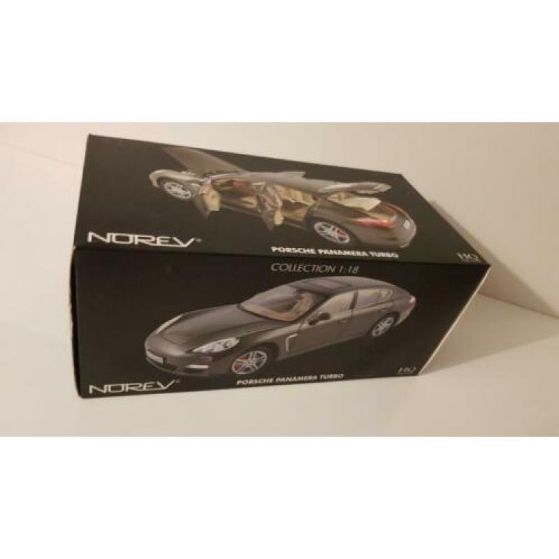 Norev High Quality Porsche Panamera Turbo Topasbruin - 2009