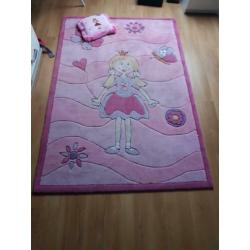 Kleed met prinsessenafbeeldong