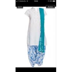 Tie Dye Bhandani Dupatta Sjaal Katoen India