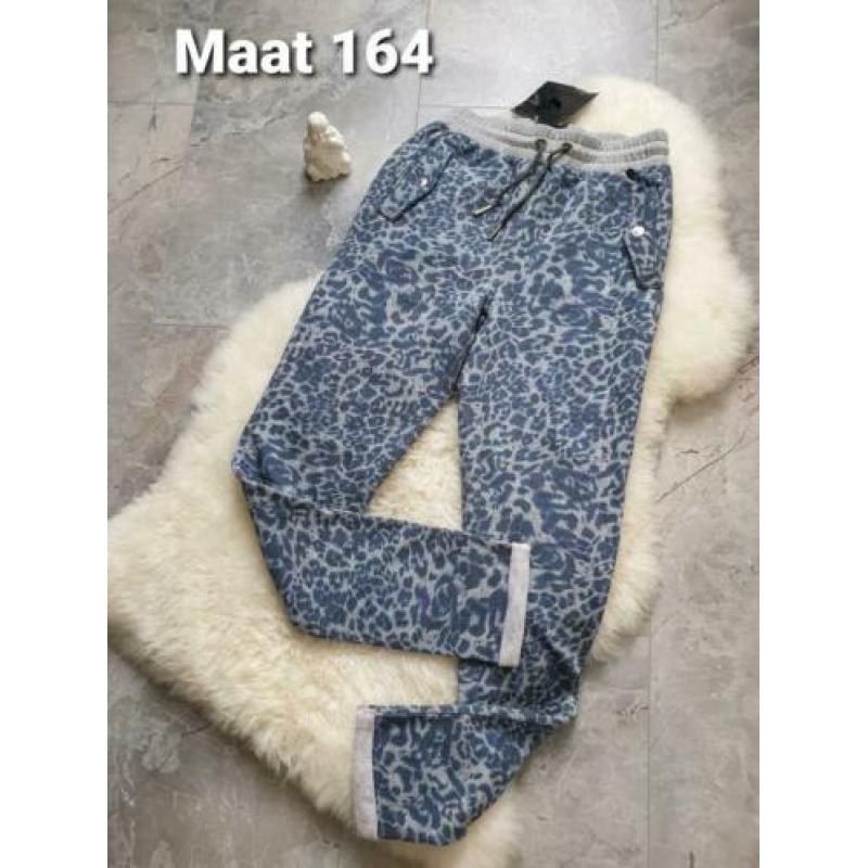 Maat 164 NIEUW Meisjes Broek met Dierenprint FRANKIE&LIBERTY