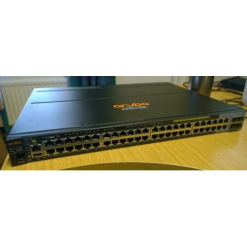 2x HP Aruba 2920 POE met 10GB SFP+