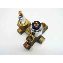 Hotbath Buddy thermostaat inbouw met 2 weg omstel chroom
