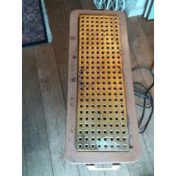 Vintage/retro koperen werkplaats /thuis kachel