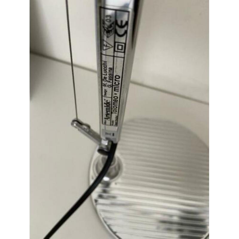 Artemide Toleomeo Micro bureaulamp zilver