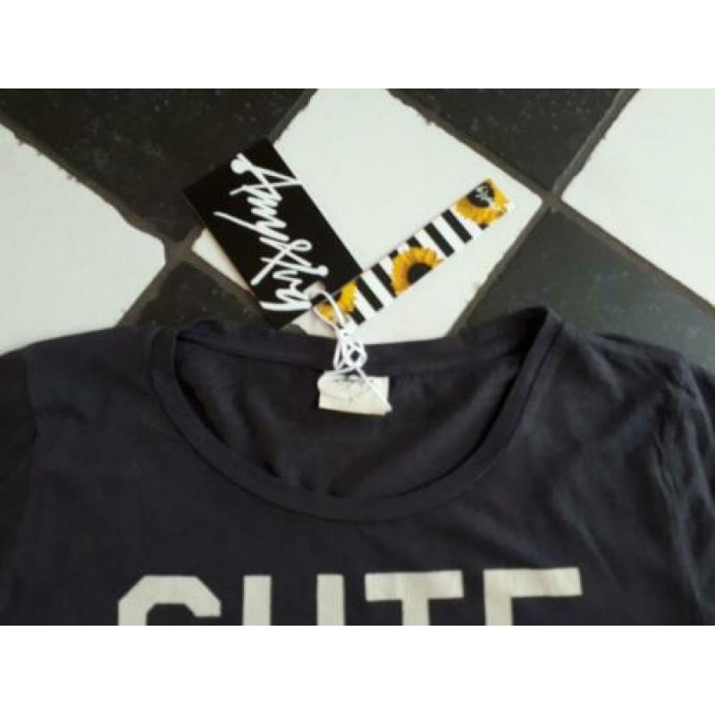 Amy & Ivy shirt nieuw maat S Cute as F?ck