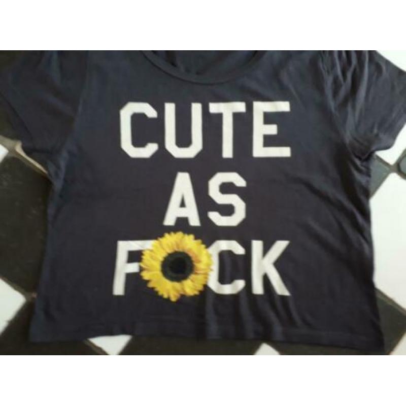 Amy & Ivy shirt nieuw maat S Cute as F?ck
