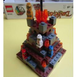 Lego spel 3838 Lava Dragon - compleet