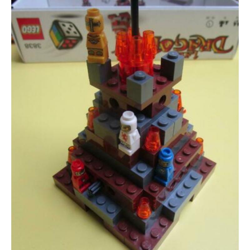 Lego spel 3838 Lava Dragon - compleet