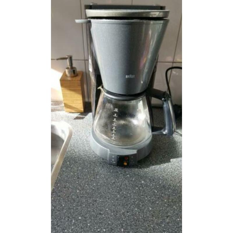 braun koffiezetapparaat werkt nog prima