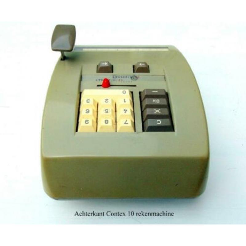 Contex 10 mechanische rekenmachine