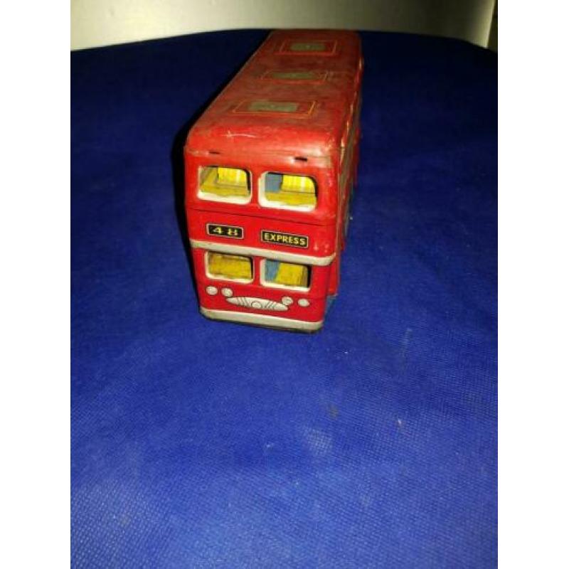 Ouderwetse blikken school bus
