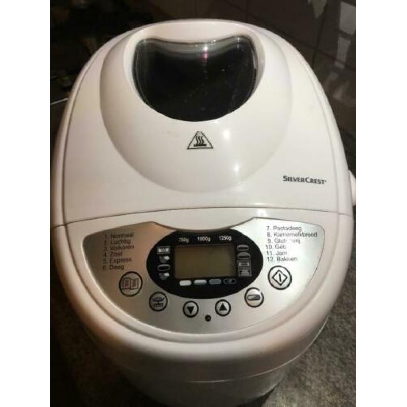 Broodbakmachine met 2 MIXERS, zgan