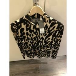 Top met panterprint, Mint Velvet, maat L, nieuw met kaartje