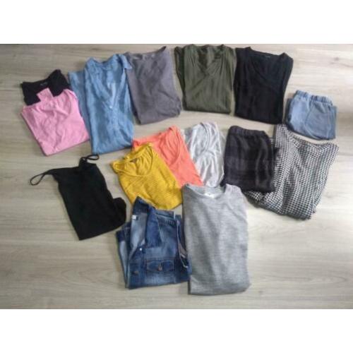 Maat L dames kleding pakket 15 stuks
