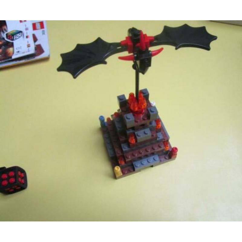 Lego spel 3838 Lava Dragon - compleet