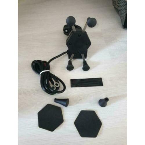 Telefoon houder X Grip X-Grip navigatie USB lader Motor