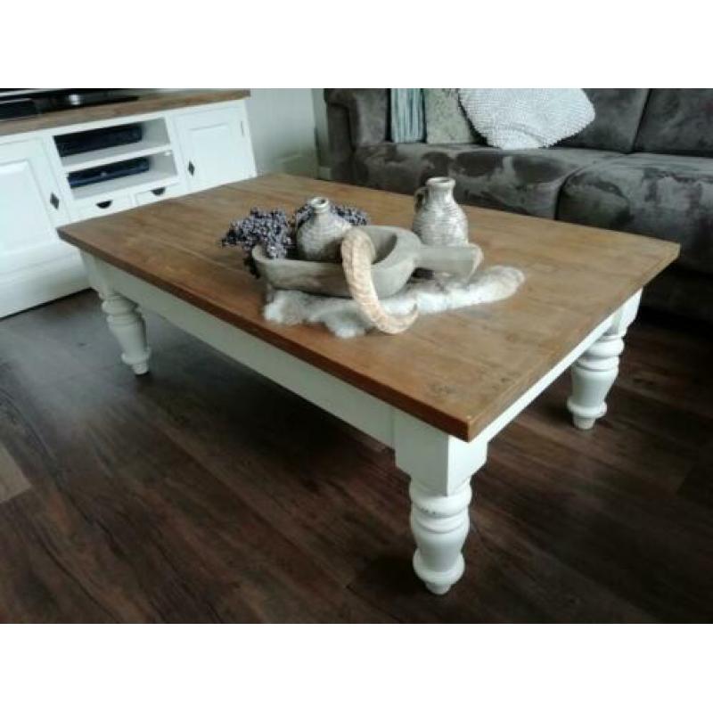 Teak houten salon tafel