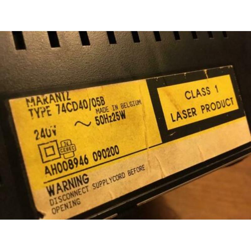 Marantz CD40 cd speler