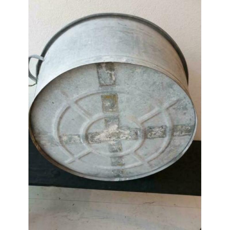 Oude Grote Belgische Zinken Teil 70cm voor maar 25€