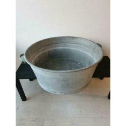 Oude Grote Belgische Zinken Teil 70cm voor maar 25€
