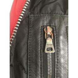 Prada deels wollen vest zomer jas maat 48 zgan