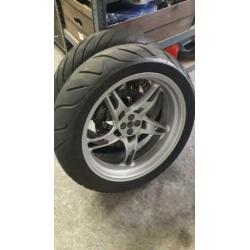 Velgen Wielen bmw r1150r r850r en r1150rt r1100gs