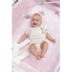 BABY'S only nieuw boxkleed mint, marine, roze en beige