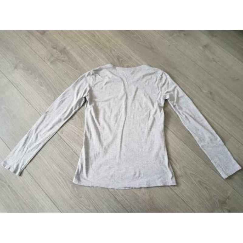 DIESEL grijze top/ longsleeve maat XL (164/170) (PB250)