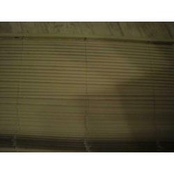 Lamellen horizontaal licht beige kunststof 180 x 120 cm.