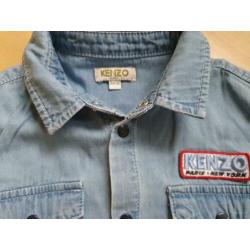 Kenzo spijkerbloese, maat 128.