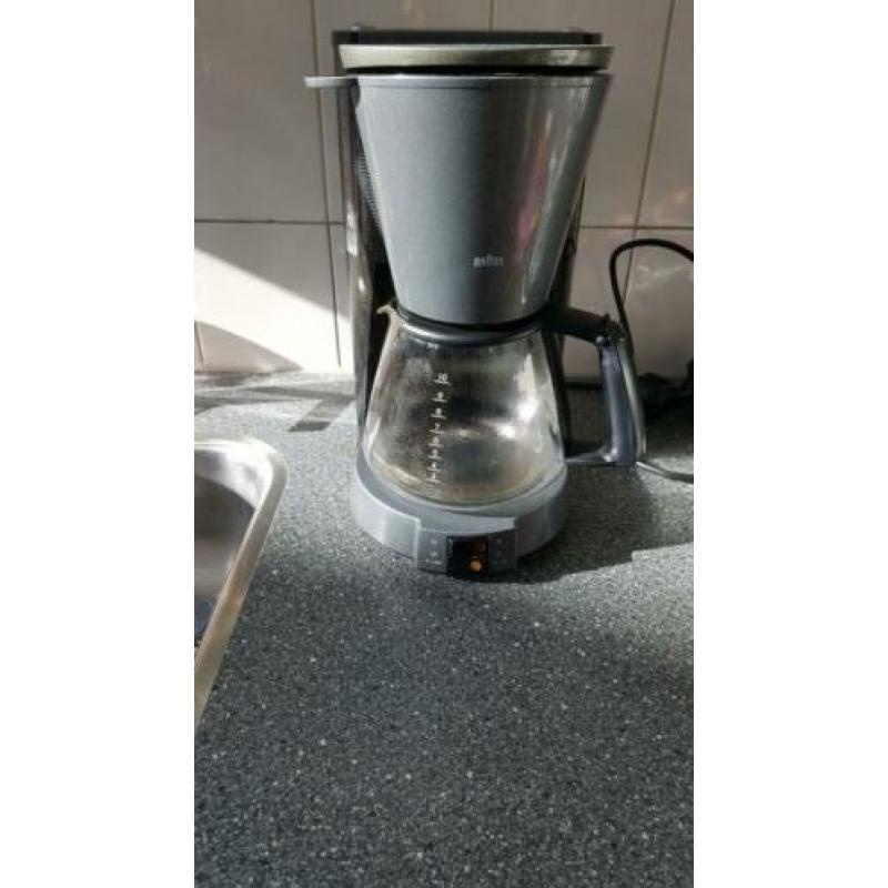 braun koffiezetapparaat werkt nog prima