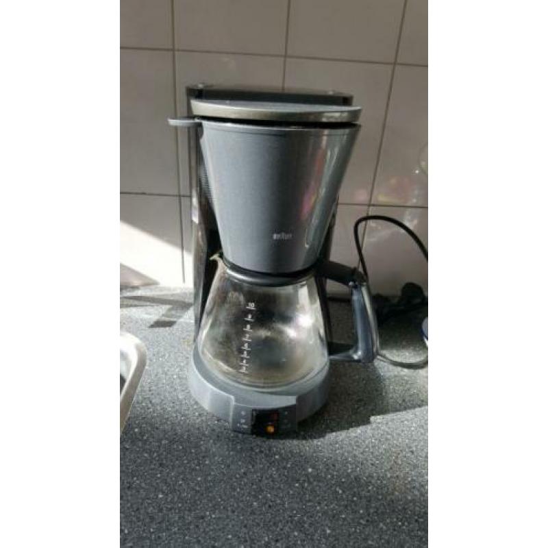 braun koffiezetapparaat werkt nog prima