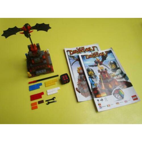 Lego spel 3838 Lava Dragon - compleet