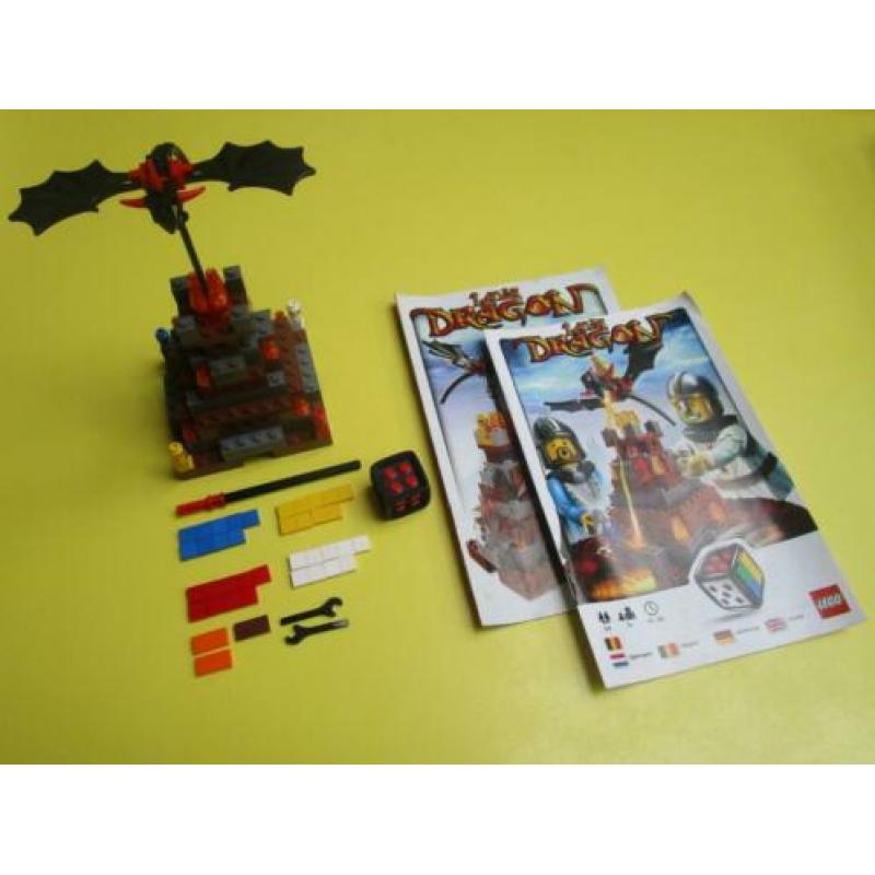 Lego spel 3838 Lava Dragon - compleet