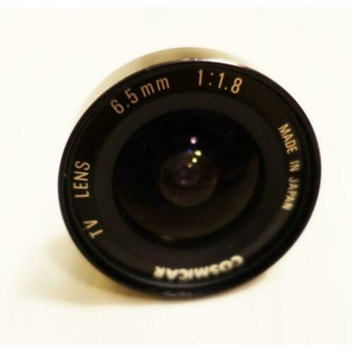 Pentax Cosmicar 6.5mm 1.8 Ultra-Wide C-lens voor BMPCC Bolex