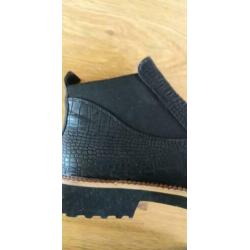 Damesschoenen - zwarte chelsea boots - maat 40