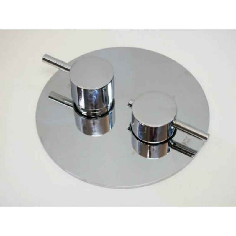 Hotbath Buddy thermostaat inbouw met 2 weg omstel chroom